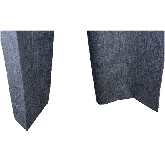 Vittorio Rex Grey/Gray Striped Suit. Coat 44R. Pants 38x30. Made In Italy. Nice - Picture 10 of 11